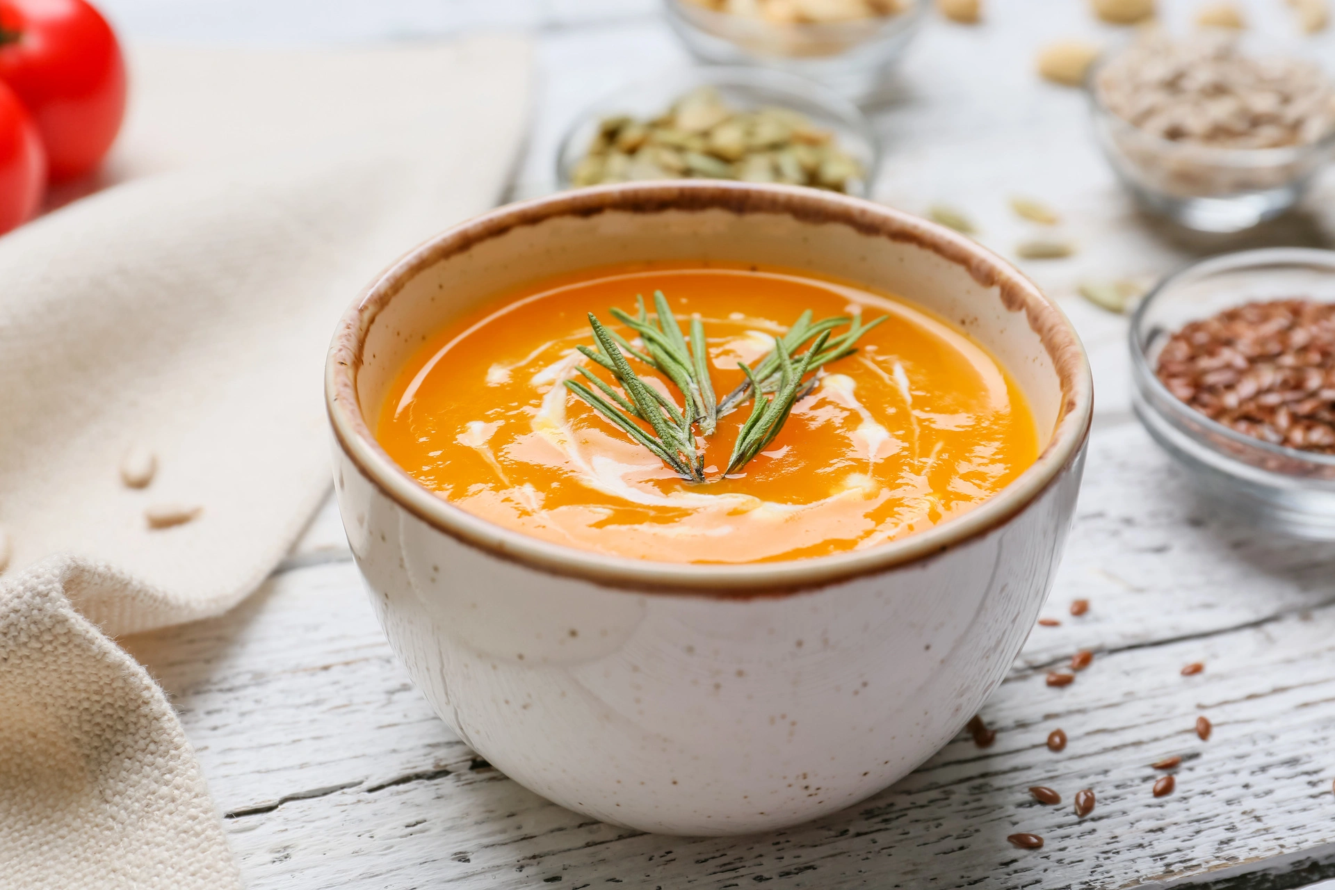 Hiver, défis, nutrition, soupe, hydratation