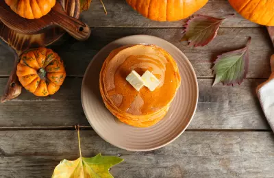 recette pancakes citrouille automne gingembre cannelle épices